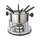 FS Star Kitchen Supplies FS Star Fondue Ensemble en acier inoxydable en 10 parties