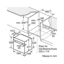 Bosch Küchenmaschinen HBG7341B1 Einbaubackofen 230V