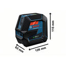 Bosch Professional Baugeräte Bosch GCL 2-50 G Kombilaser