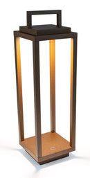 Ma lampada ma resort maxi ricaricabile, ruggine 14x14 cm H54cm 111.003.396