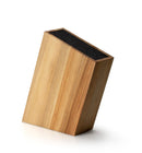 Continenta Messerblock Eiche mit flexiblem Einsatz schräg, 28,5x8x19cm 4150
