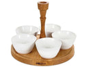 Boska che serve la festa di tablet Weiss Europ. Oak Kera. 260x260x120 BO320111