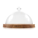 Boska Serving Board Oak con campana 26x25x16cm BO859002