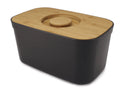 Joseph Joseph Brotbox Polypropylen Bambus, schwarz, 37x18x22 cm JJ81103
