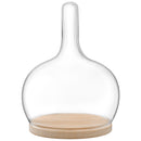 LSA Platte Cloche Dome EICHE Ø19,5 cm H25,5 cm lsalh01