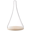 LSA Platte Cloche Dome Eiche Ø21cm H35,5 cm LSALH03