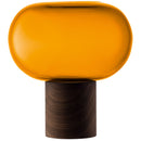 Vaso oblato LSA Ø19,5 cm, H21,5 cm - Bernstein Walnuss LSAOB11