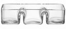LSA Servi Shell trio L30CM X W11CM - Clear LSASZ04