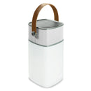 Altoparlante Bluetooth di Easy Life con luce a LED. 10.3x9.5x19 cm d'argento WD574Silver