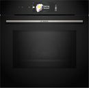 BOSCH Mikrowelle Serie 8, Einbau-Backofen mit Mikrowellenfunktion, 60 x 60 cm, Schwarz