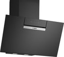 Bosch Extractor Hood Series 4, Cappuccio da parete, 80 cm, nero stampato in vetro trasparente