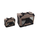 Flamingo Dog Transport Baglier Piegable Alix Taupe S