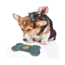 Flamingo dog at home leak mat yummene petrol