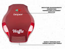 beper Waffeleisen 18 cm rot