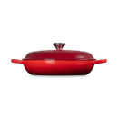 Le Creuset Pfanne Signature Gusseisen-Gourmet-Topf, Ø 30cm, Kirschrot