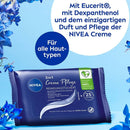 Nivea cleaning towels cream care 25er