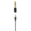 Hama television headphones "Shelltv", over-ear, one-sided, long cable (6 m), Schw