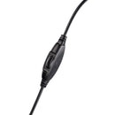 Hama television headphones "Shelltv", over-ear, one-sided, long cable (6 m), Schw