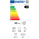 Bosch Washing Machine Series 6, lavatrice, caricatore anteriore, 9 kg, 1400 giri / min.