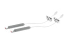 Accessori V -zug Lavatore di piatti Satz Feathers rinforzati per fronti decorativi pesanti - colore rosso rosso