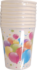 PARTY Trinkbecher Becher Balloons 250 ml 8 Stück