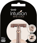 Wilkinson Razor Blades Intuition Rose Gold Remplacement des lames 15 pièces