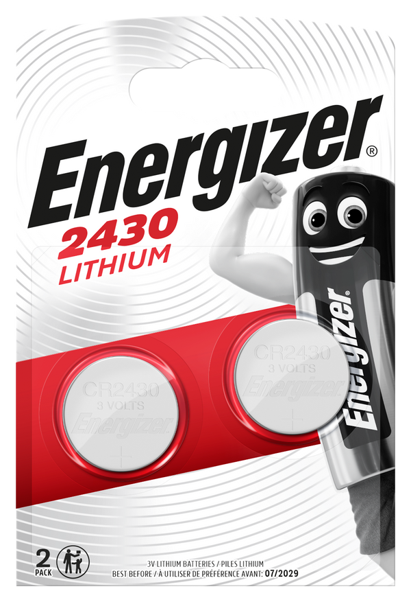 Energizer CR 2430 Lithium 3.0V FSB-2 CR 2430 Lithium 3.0V FSB-2