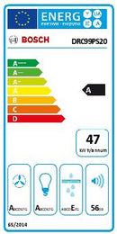 Ventilazione del soffitto del cappuccio di extractor Bosch 90 cm