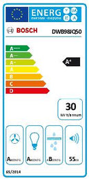 Cappuccio da parete del cappuccio di estrattore Bosch 90 cm