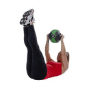 PURE2improve Freizeit Indoor Medizinball mit Griffen 2kg