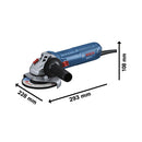 Bosch Professional Angle Grinder GWS 12-125 SDS-CLIC dans la boîte CH 0,601.3A6.130