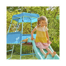 TP TOYS LEISURE Cadre d'escalade en plein air avec hauteur de diapositive réglable