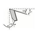 Bosch Professional Accessories Baumaschinen Kreitlatt OptiLline Wood 165 x 20/16 x 1.7 mm