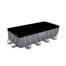 Bestway Leisure Outdoor Frame Pool completa con sistema di filtro a sabbia 488x244x122 cm