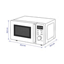 Berger & Lanz Mikrowelle BergerLanz MW20P62 700W mit Grill 800W