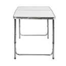 Dameco Garden Furniture Camping Table Set pliable avec 4 chaises pliantes