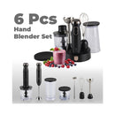 Berlinger Haus Küchenmaschine Haus Stabmixer Set 6-teilig Black Rose Collection