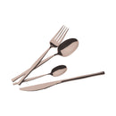 Berlinger Haus Küchenbedarf Haus 24 teiliges Besteckset rose gold Taupe Collection