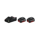 Bosch Professional drilling & screwing starter set 2x 4.0AH/GAL 18V-40 battery