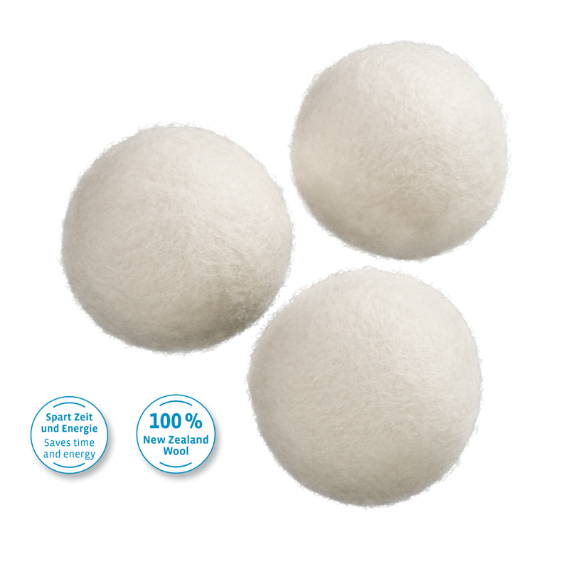 Xavax Zubehör Trocknerbälle aus Wolle, 3 Stück