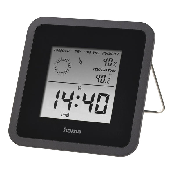 Hama Thermometer Hygrometer "TH50", schwarz