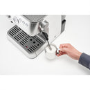 Solis coffee machine coffee machine silver