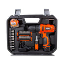 Hermann battery drilling screwdriver 12V 1x1.3ah including suitcase