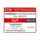 Medisana heating blanket HB 675 XXL
