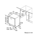 Bosch Geschirrspüler SMH6ZCX4 vollintergierter Geschirrspüler 2E A+++ 60 cm