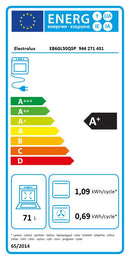 Installazione del forno Electrolux EB6GL50QSP