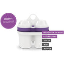 BWT Tischwasserfilter Kartusche 3x Balanced Alkalized Filter