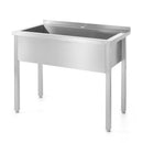 Tabella di lavaggio Hendi 80 x 60 x 85 cm