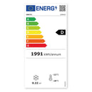 Hendi Freezer avec porte en verre 90 litres