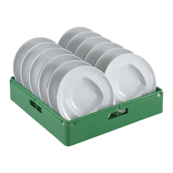 Electrolux Professional Geschirrspülkorb für Suppenteller, grün